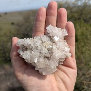 Natural Crystal Cluster Home Decor Accent